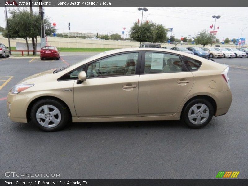 Sandy Beach Metallic / Bisque 2011 Toyota Prius Hybrid II