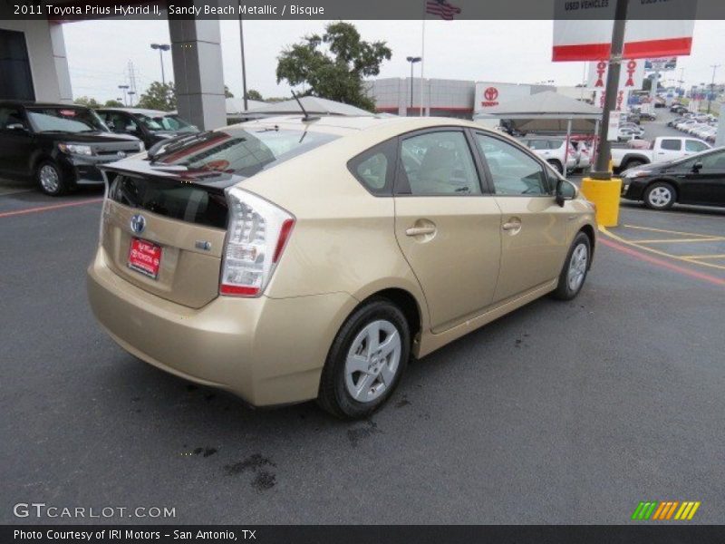 Sandy Beach Metallic / Bisque 2011 Toyota Prius Hybrid II