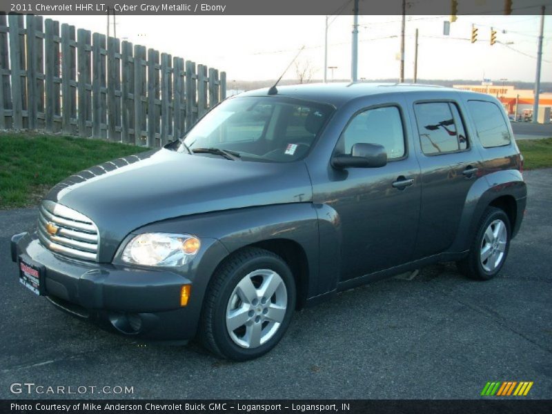 Cyber Gray Metallic / Ebony 2011 Chevrolet HHR LT