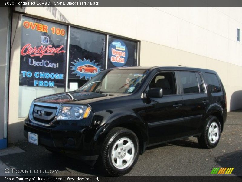 Crystal Black Pearl / Black 2010 Honda Pilot LX 4WD
