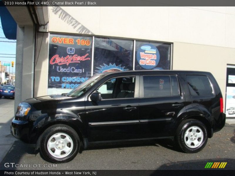 Crystal Black Pearl / Black 2010 Honda Pilot LX 4WD