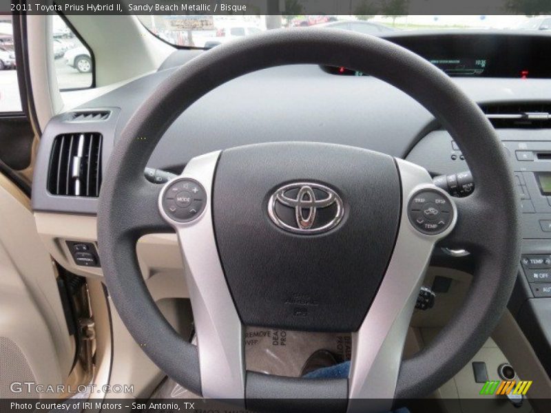 Sandy Beach Metallic / Bisque 2011 Toyota Prius Hybrid II