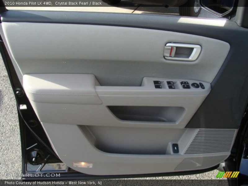 Crystal Black Pearl / Black 2010 Honda Pilot LX 4WD