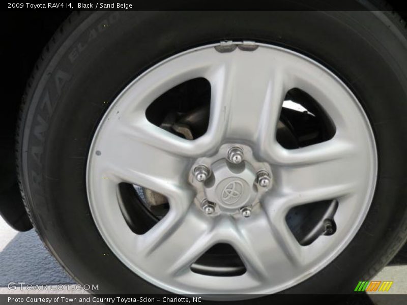 Black / Sand Beige 2009 Toyota RAV4 I4