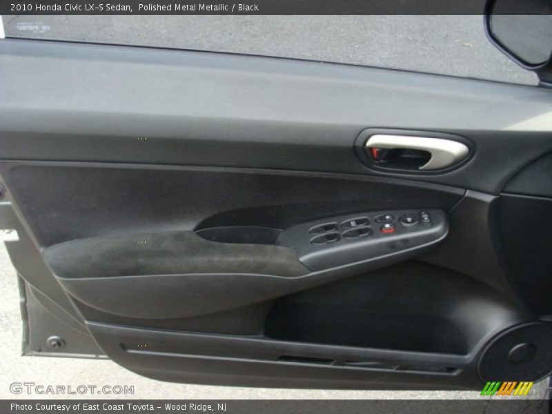 Polished Metal Metallic / Black 2010 Honda Civic LX-S Sedan