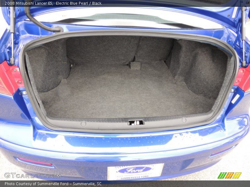 Electric Blue Pearl / Black 2008 Mitsubishi Lancer ES