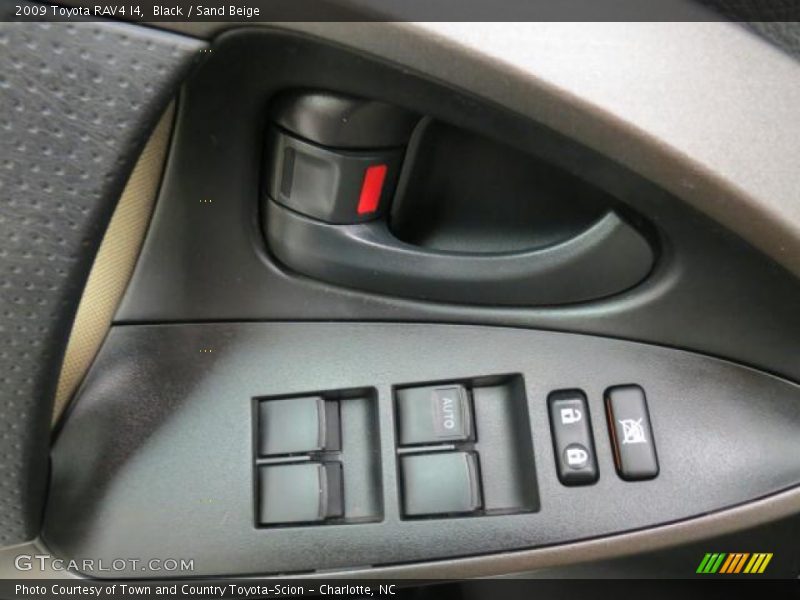 Black / Sand Beige 2009 Toyota RAV4 I4