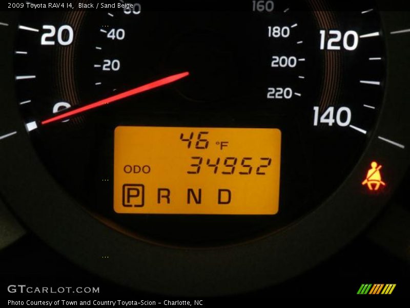 Black / Sand Beige 2009 Toyota RAV4 I4