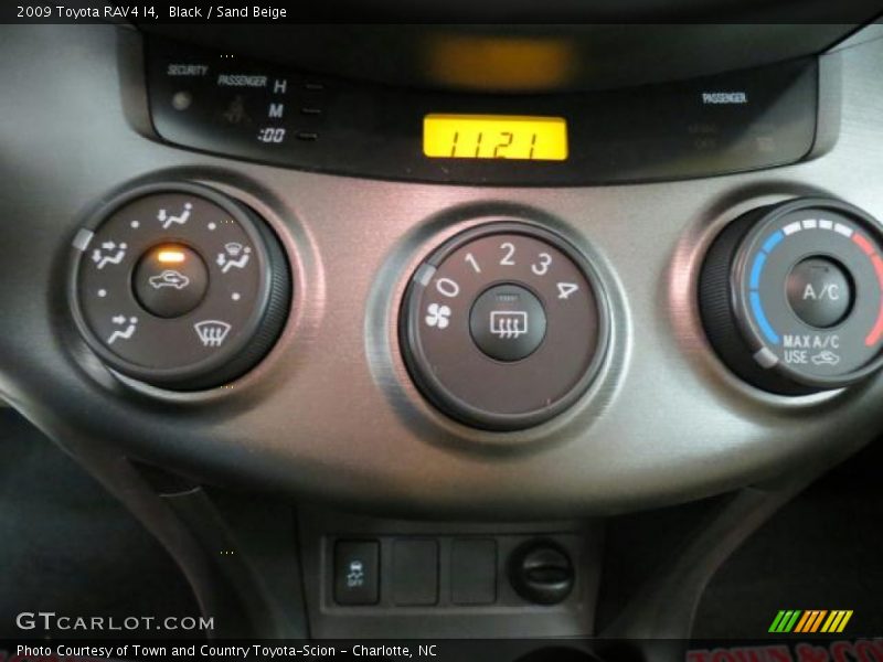 Black / Sand Beige 2009 Toyota RAV4 I4