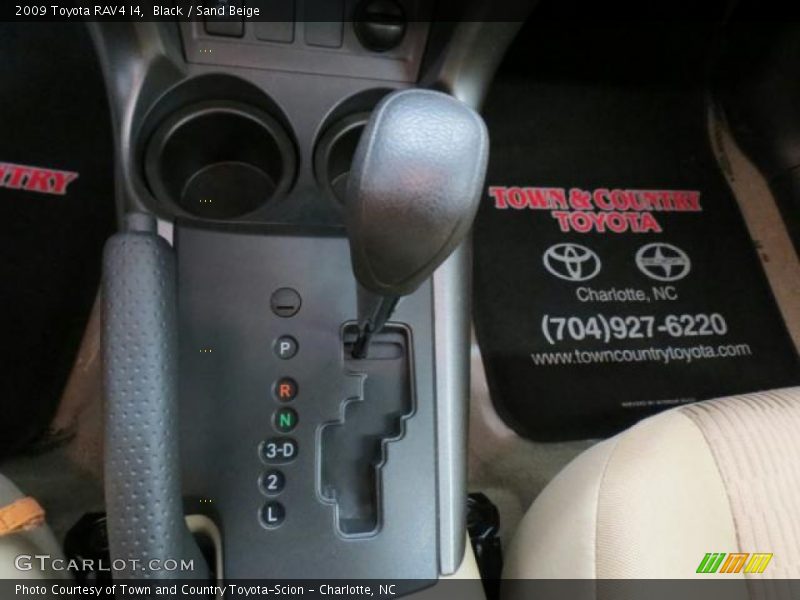 Black / Sand Beige 2009 Toyota RAV4 I4