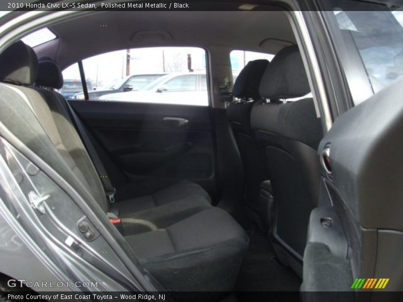 Polished Metal Metallic / Black 2010 Honda Civic LX-S Sedan