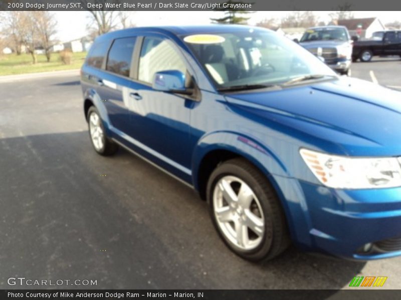 Deep Water Blue Pearl / Dark Slate Gray/Light Graystone 2009 Dodge Journey SXT