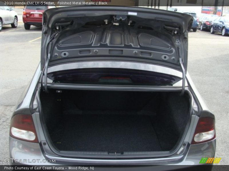 Polished Metal Metallic / Black 2010 Honda Civic LX-S Sedan