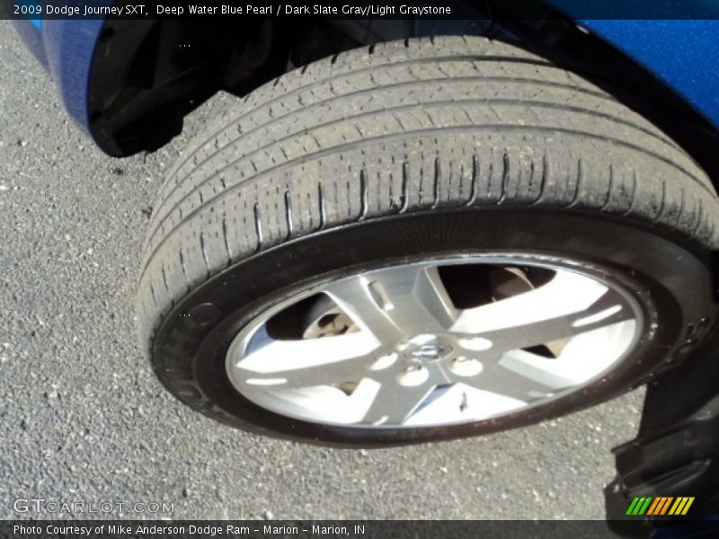 Deep Water Blue Pearl / Dark Slate Gray/Light Graystone 2009 Dodge Journey SXT