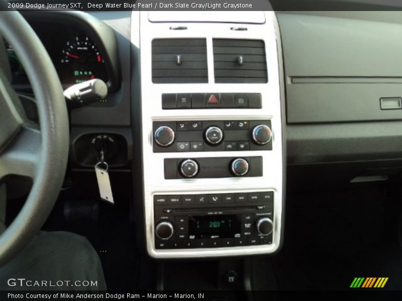 Deep Water Blue Pearl / Dark Slate Gray/Light Graystone 2009 Dodge Journey SXT