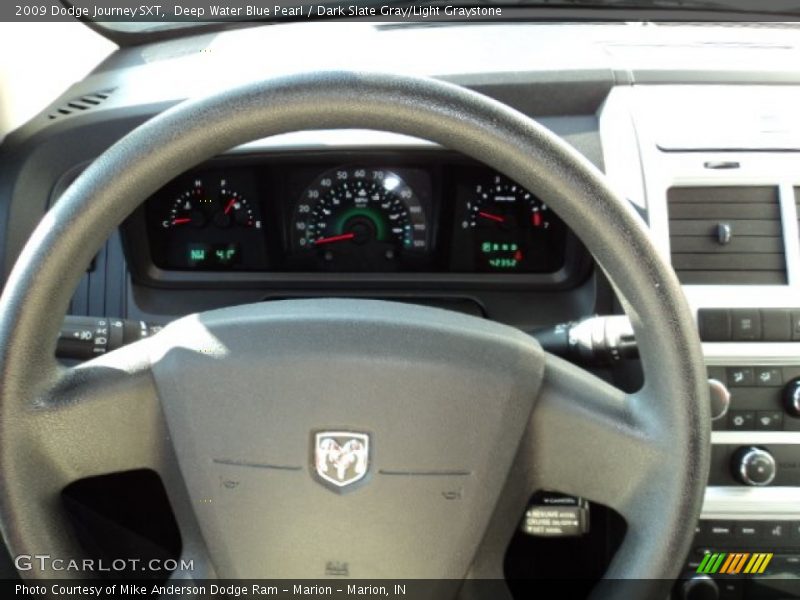 Deep Water Blue Pearl / Dark Slate Gray/Light Graystone 2009 Dodge Journey SXT