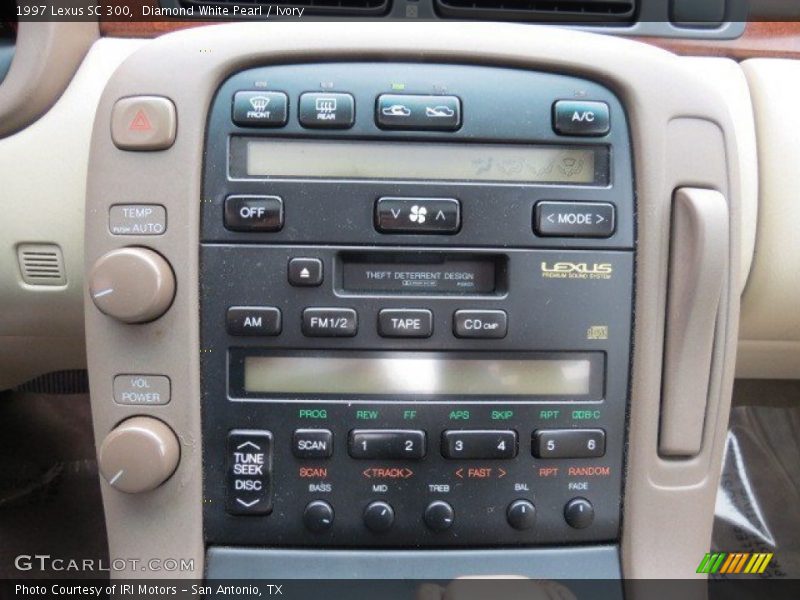 Controls of 1997 SC 300