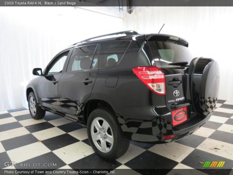 Black / Sand Beige 2009 Toyota RAV4 I4