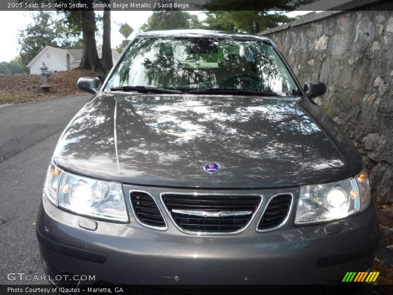 Smoke Beige Metallic / Sand Beige 2005 Saab 9-5 Aero Sedan