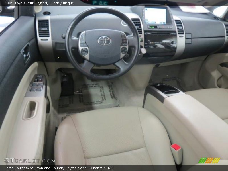 Black / Bisque 2009 Toyota Prius Hybrid