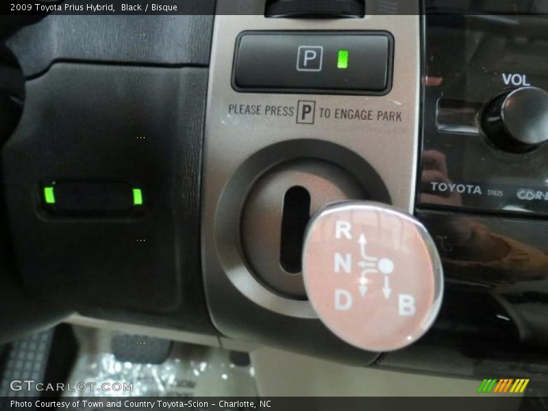 Black / Bisque 2009 Toyota Prius Hybrid