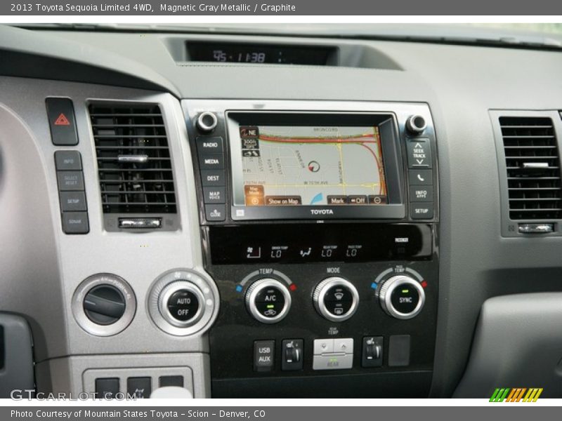 Navigation of 2013 Sequoia Limited 4WD