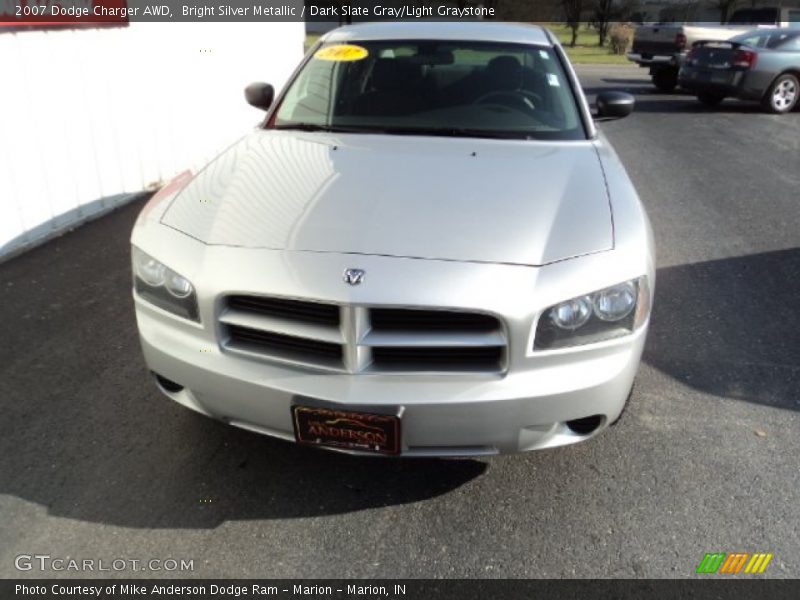 Bright Silver Metallic / Dark Slate Gray/Light Graystone 2007 Dodge Charger AWD