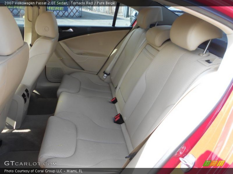 Tornado Red / Pure Beige 2007 Volkswagen Passat 2.0T Sedan