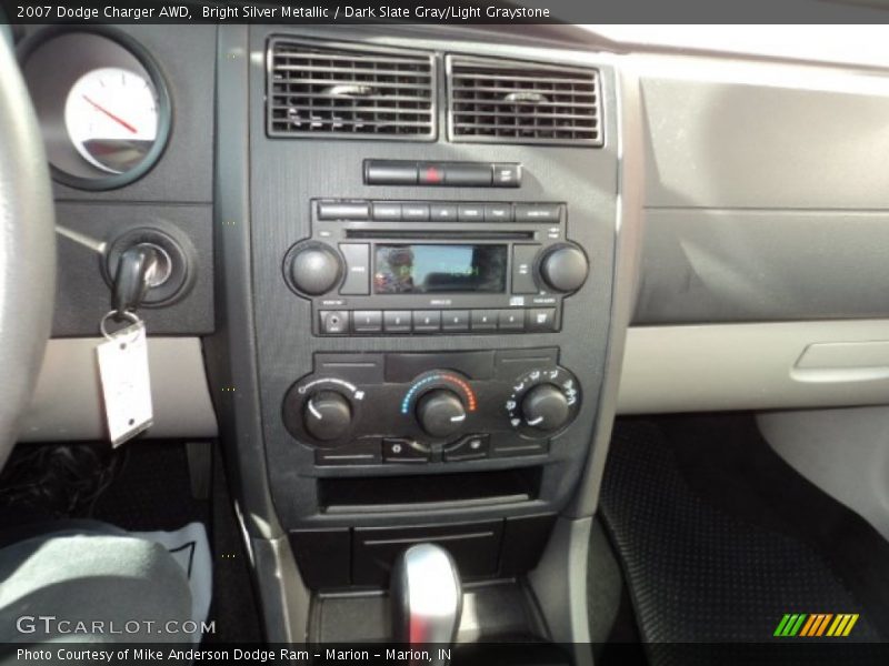 Bright Silver Metallic / Dark Slate Gray/Light Graystone 2007 Dodge Charger AWD