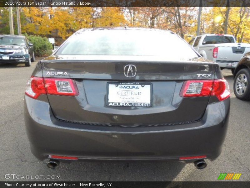 Grigio Metallic / Ebony 2010 Acura TSX Sedan