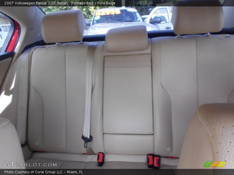 Tornado Red / Pure Beige 2007 Volkswagen Passat 2.0T Sedan