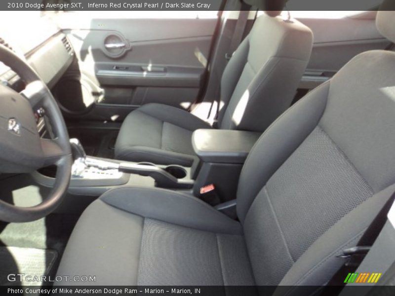 Inferno Red Crystal Pearl / Dark Slate Gray 2010 Dodge Avenger SXT