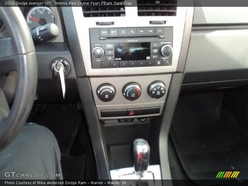 Inferno Red Crystal Pearl / Dark Slate Gray 2010 Dodge Avenger SXT