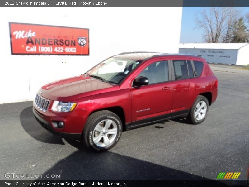 Crystal Red Tintcoat / Ebony 2012 Chevrolet Impala LT