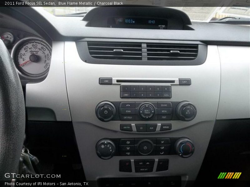 Blue Flame Metallic / Charcoal Black 2011 Ford Focus SEL Sedan