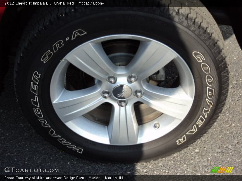 Crystal Red Tintcoat / Ebony 2012 Chevrolet Impala LT