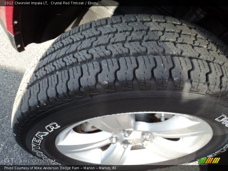 Crystal Red Tintcoat / Ebony 2012 Chevrolet Impala LT