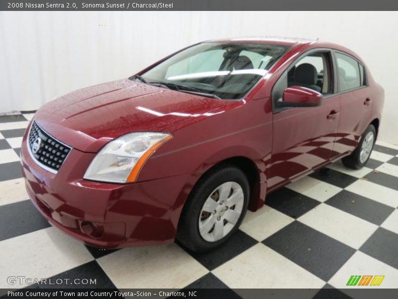 Sonoma Sunset / Charcoal/Steel 2008 Nissan Sentra 2.0