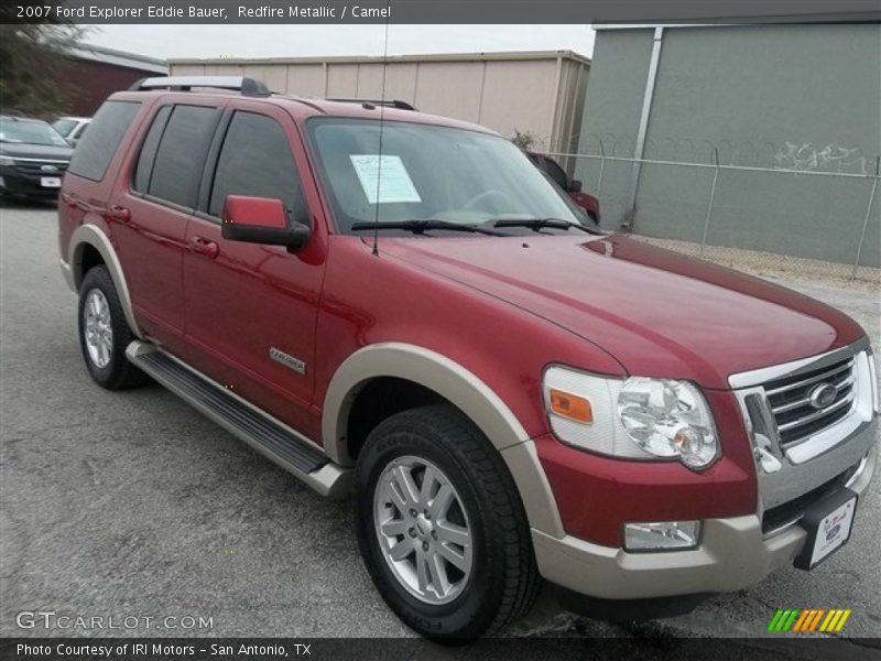 Redfire Metallic / Camel 2007 Ford Explorer Eddie Bauer