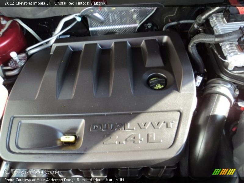 Crystal Red Tintcoat / Ebony 2012 Chevrolet Impala LT