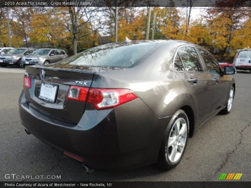 Grigio Metallic / Ebony 2010 Acura TSX Sedan