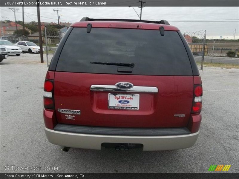 Redfire Metallic / Camel 2007 Ford Explorer Eddie Bauer