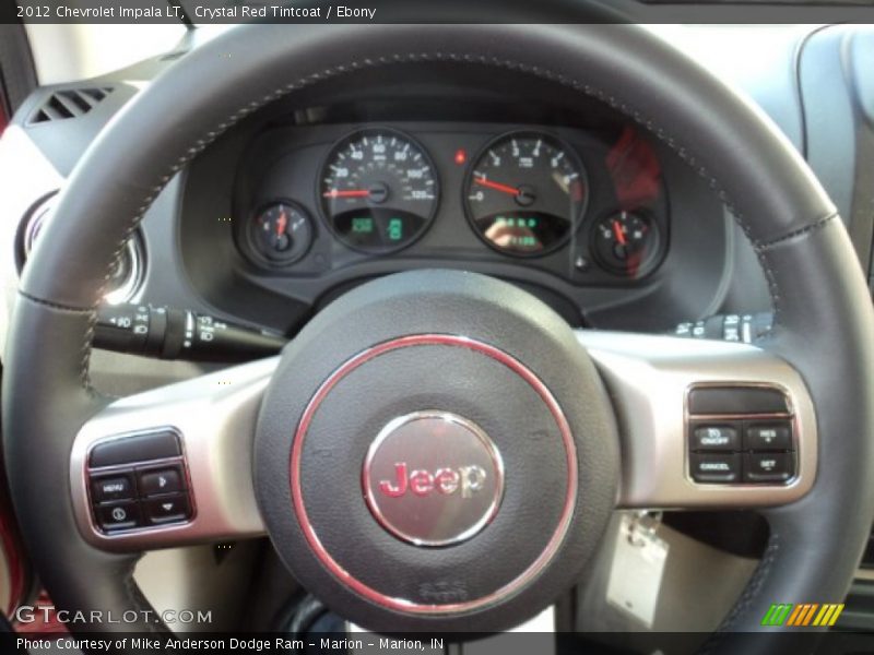 Crystal Red Tintcoat / Ebony 2012 Chevrolet Impala LT