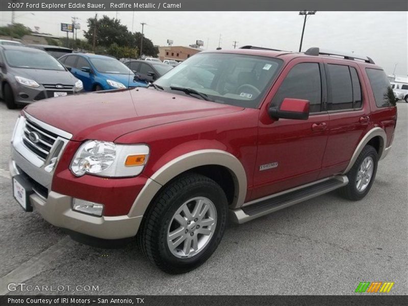 Redfire Metallic / Camel 2007 Ford Explorer Eddie Bauer