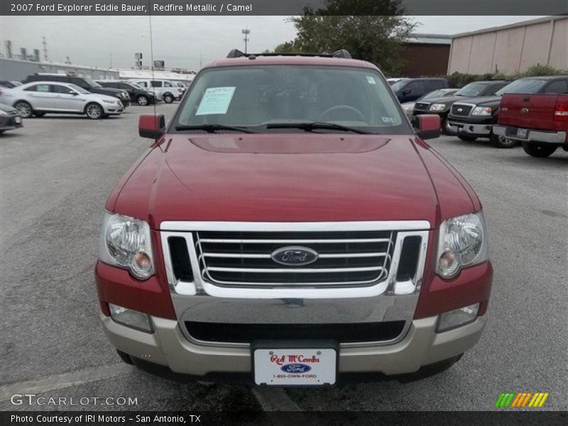 Redfire Metallic / Camel 2007 Ford Explorer Eddie Bauer