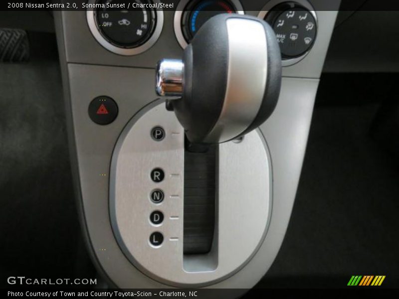 Sonoma Sunset / Charcoal/Steel 2008 Nissan Sentra 2.0