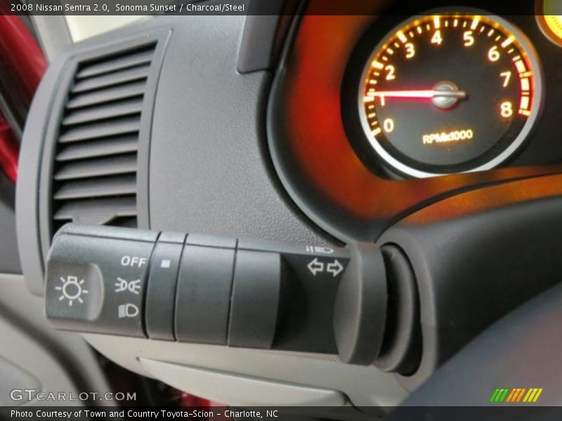 Sonoma Sunset / Charcoal/Steel 2008 Nissan Sentra 2.0