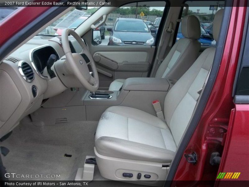 Front Seat of 2007 Explorer Eddie Bauer