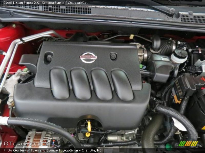 Sonoma Sunset / Charcoal/Steel 2008 Nissan Sentra 2.0