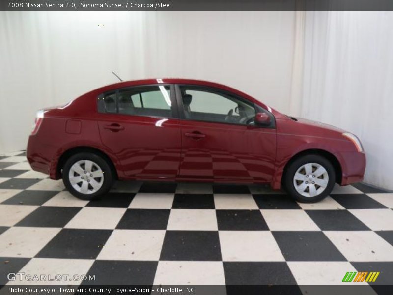 Sonoma Sunset / Charcoal/Steel 2008 Nissan Sentra 2.0